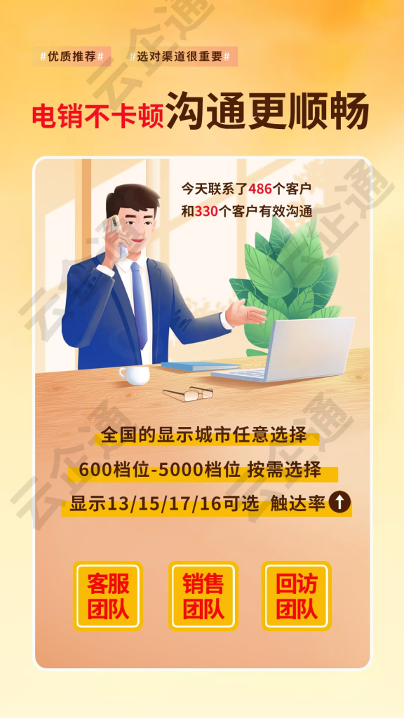 電銷卡：成本直降，效率翻倍！銷售團(tuán)隊的秘密武器